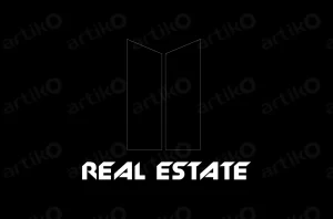 Шаблон логотипа агентства недвижимости