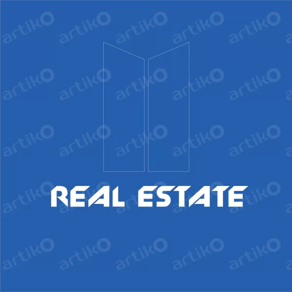 Шаблон логотипа агентства недвижимости